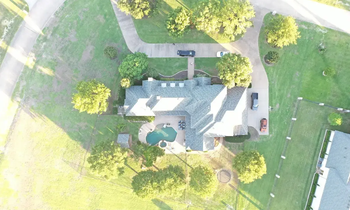 New shingle roof installation on a home in La Vista